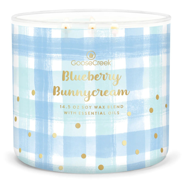 Blueberry Bunnycream 3-Wick-Candle 411g