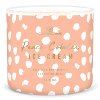 Peach Cobbler Ice Cream 3-Docht-Kerze 411g