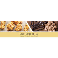 Butter Brittle 3-Docht-Kerze 411g