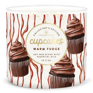 Warm Fudge Cupcake 3-Wick-Candle 411g