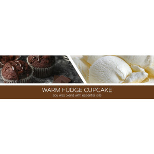 Warm Fudge Cupcake 3-Wick-Candle 411g