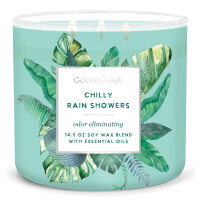 Chilly Rain Showers 3-Wick-Candle 411g