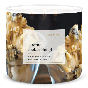 Caramel Cookie Dough 3-Wick-Candle 411g