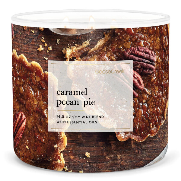 Caramel Pecan Pie 3-Wick-Candle 411g