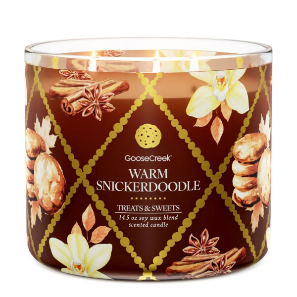 Warm Snickerdoodle 3-Wick-Candle 411g