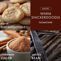 Warm Snickerdoodle 3-Wick-Candle 411g