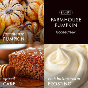 Farmhouse Pumpkin 3-Wick-Candle 411g
