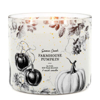 Farmhouse Pumpkin 3-Wick-Candle 411g