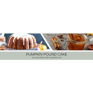 Pumpkin Pound Cake 3-Wick-Candle 411g