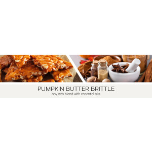 Pumpkin Butter Brittle 3-Wick-Candle 411g