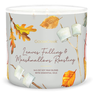 Leaves Falling & Marshmallows Roasting 3-Docht-Kerze 411g