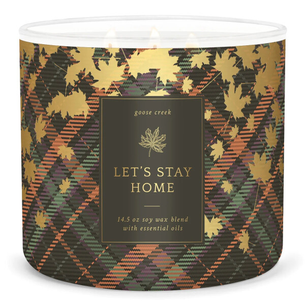 Lets Stay Home 3-Wick-Candle 411g