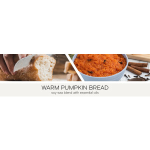 Warm Pumpkin Bread 3-Wick-Candle 411g