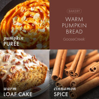 Warm Pumpkin Bread 3-Docht-Kerze 411g