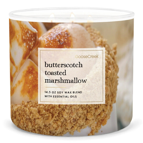 Butterscotch Toasted Marshmallow 3-Wick-Candle 411g