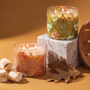 Butterscotch Toasted Marshmallow 3-Docht-Kerze 411g