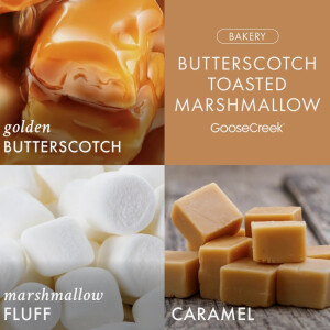 Butterscotch Toasted Marshmallow 3-Docht-Kerze 411g
