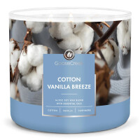 Cotton Vanilla Breeze 3-Wick-Candle 411g