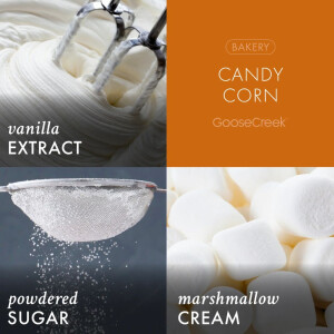 Candy Corn 3-Docht-Kerze 411g