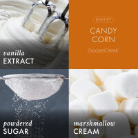 Candy Corn 3-Wick-Candle 411g Halloween Collection
