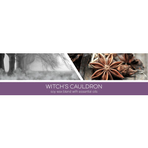 Witchs Cauldron 3-Wick-Candle 411g Halloween Collection