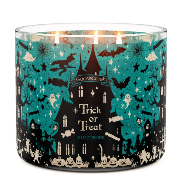 Trick Or Treat 3-Docht-Kerze 411g