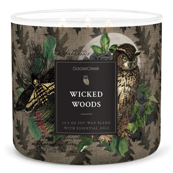 Wicked Woods 3-Docht-Kerze 411g