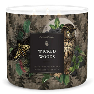 Wicked Woods 3-Docht-Kerze 411g