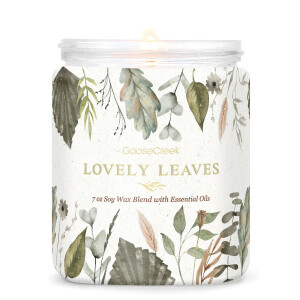 Lovely Leaves 1-Docht-Kerze 198g