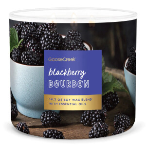 Blackberry Bourbon 3-Wick-Candle 411g