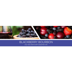 Blackberry Bourbon 3-Wick-Candle 411g