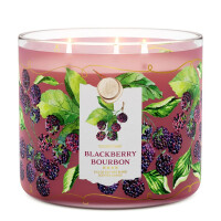 Blackberry Bourbon 3-Wick-Candle 411g