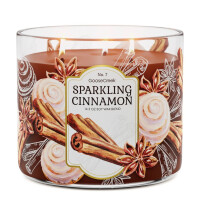 Sparkling Cinnamon 3-Wick-Candle 411g