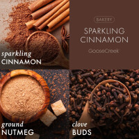 Sparkling Cinnamon 3-Wick-Candle 411g