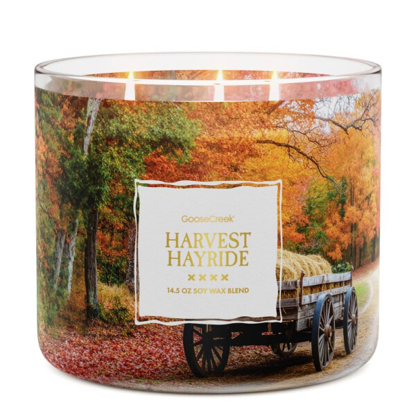 Harvest Hayride 3-Docht-Kerze 411g