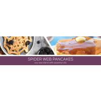 Spider Web Pancakes 3-Docht-Kerze 411g Halloween Collection