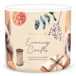 Evening Crafts 3-Wick-Candle 411g