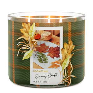 Evening Crafts 3-Docht-Kerze 411g