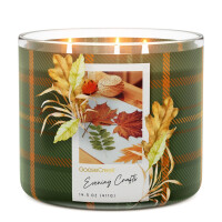 Evening Crafts 3-Wick-Candle 411g