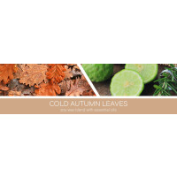 Cold Autumn Leaves 3-Docht-Kerze 411g