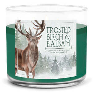 Frosted Birch & Balsam 3-Docht-Kerze 411g