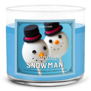 Vanilla Snowman 3-Docht-Kerze 411g
