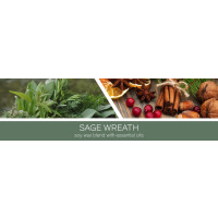 Sage Wreath 3-Docht-Kerze 411g