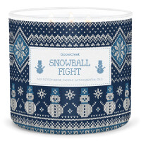 Snowball Fight 3-Wick-Candle 411g