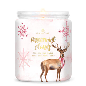 Peppermint Clouds 1-Wick-Candle 198g