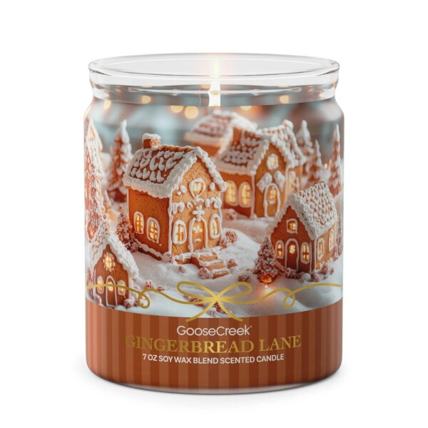 Gingerbread Lane1-Docht-Kerze 198g