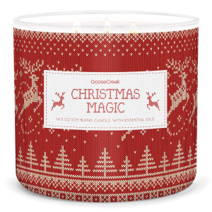 Christmas Magic 3-Docht-Kerze 411g