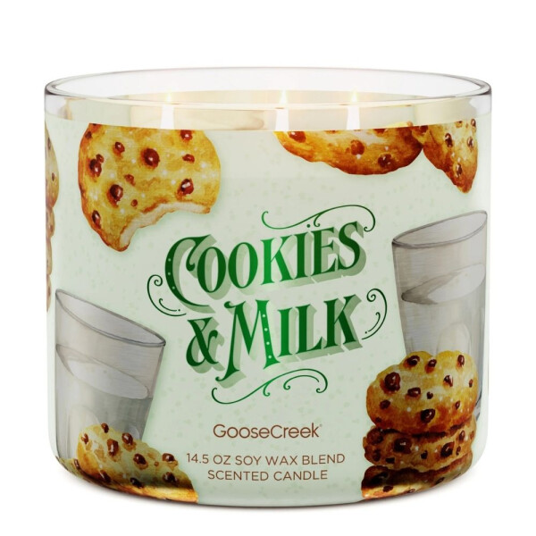 Cookies & Milk 3-Wick-Candle 411g