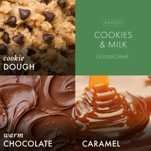 Cookies & Milk 3-Docht-Kerze 411g