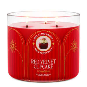 Red Velvet Cupcake 3-Docht-Kerze 411g